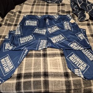 Blue Dunder Mifflin Lounge Pants